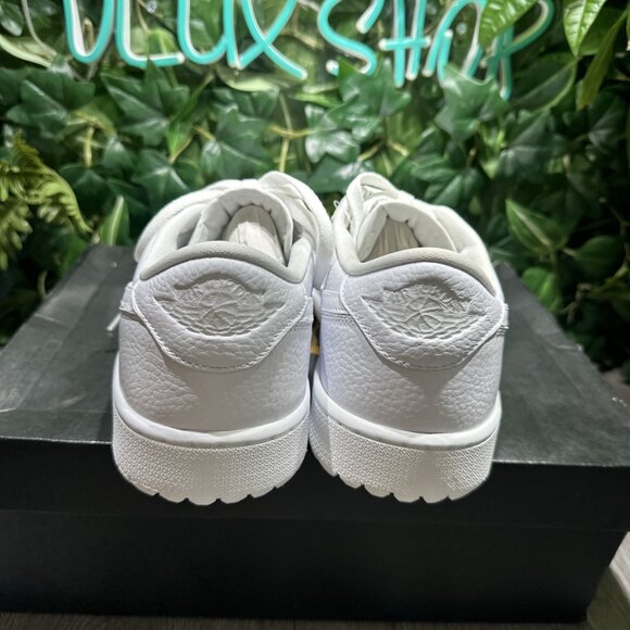 Nike Air Jordan 1 Low Golf Triple White Golf Shoe DD9315-101 Men’s Size 13